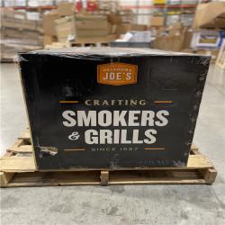 DALLAS LOCATION - OKLAHOMA JOE'S Canyon Combo Dual Fuel 3-Burner Propane Gas and Charcoal Smoker