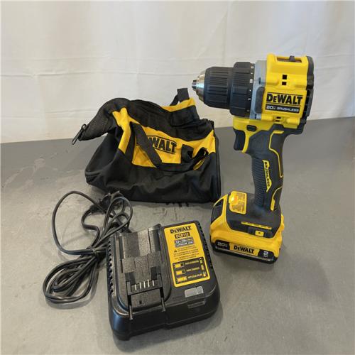 AS-IS - DEWALT ATOMIC 20-Volt Lithium-Ion Cordless Compact 1/2 in. Drill/Driver Kit