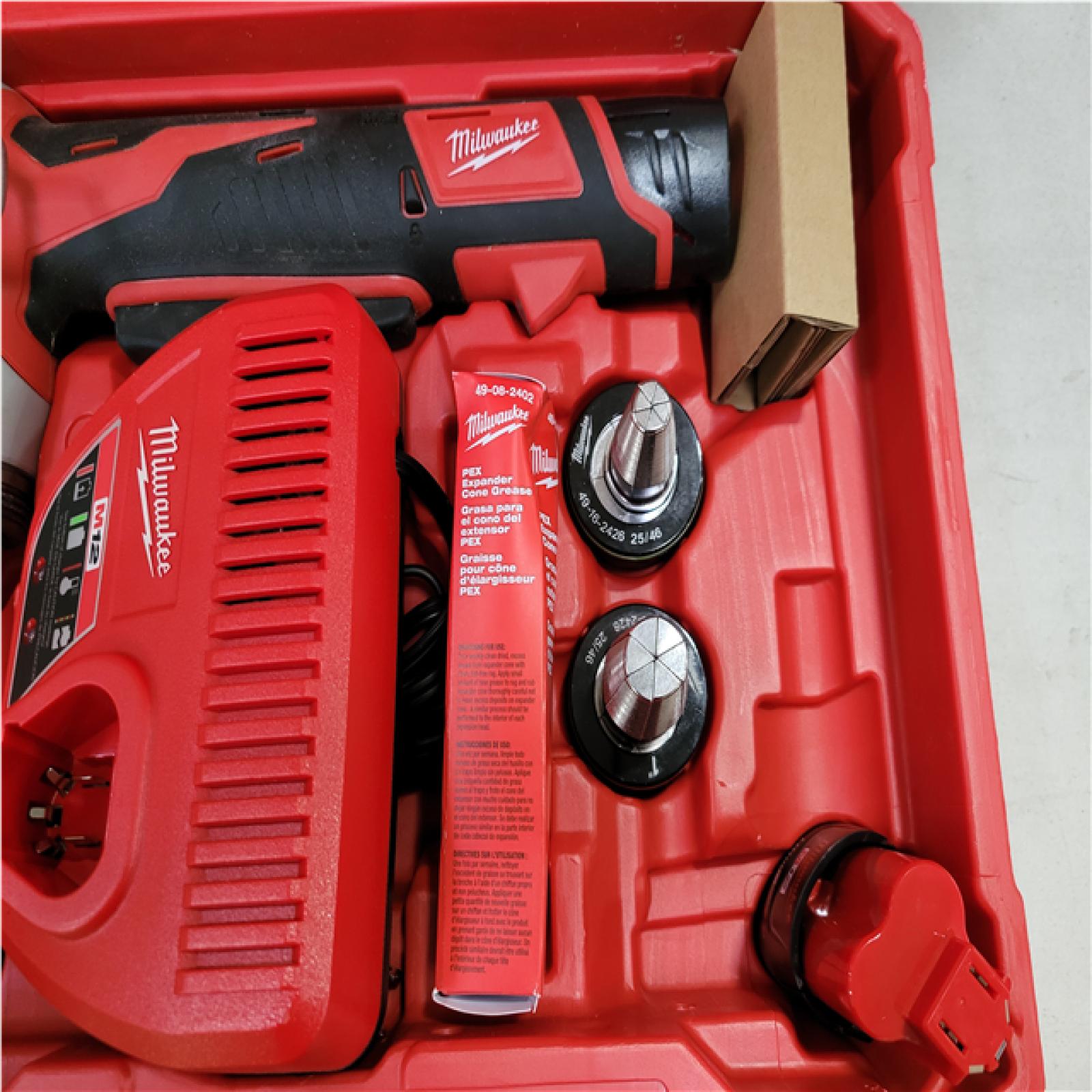 CALIFORNIA AS-IS MILWAUKEE M12 PEX EXPANDER KIT
