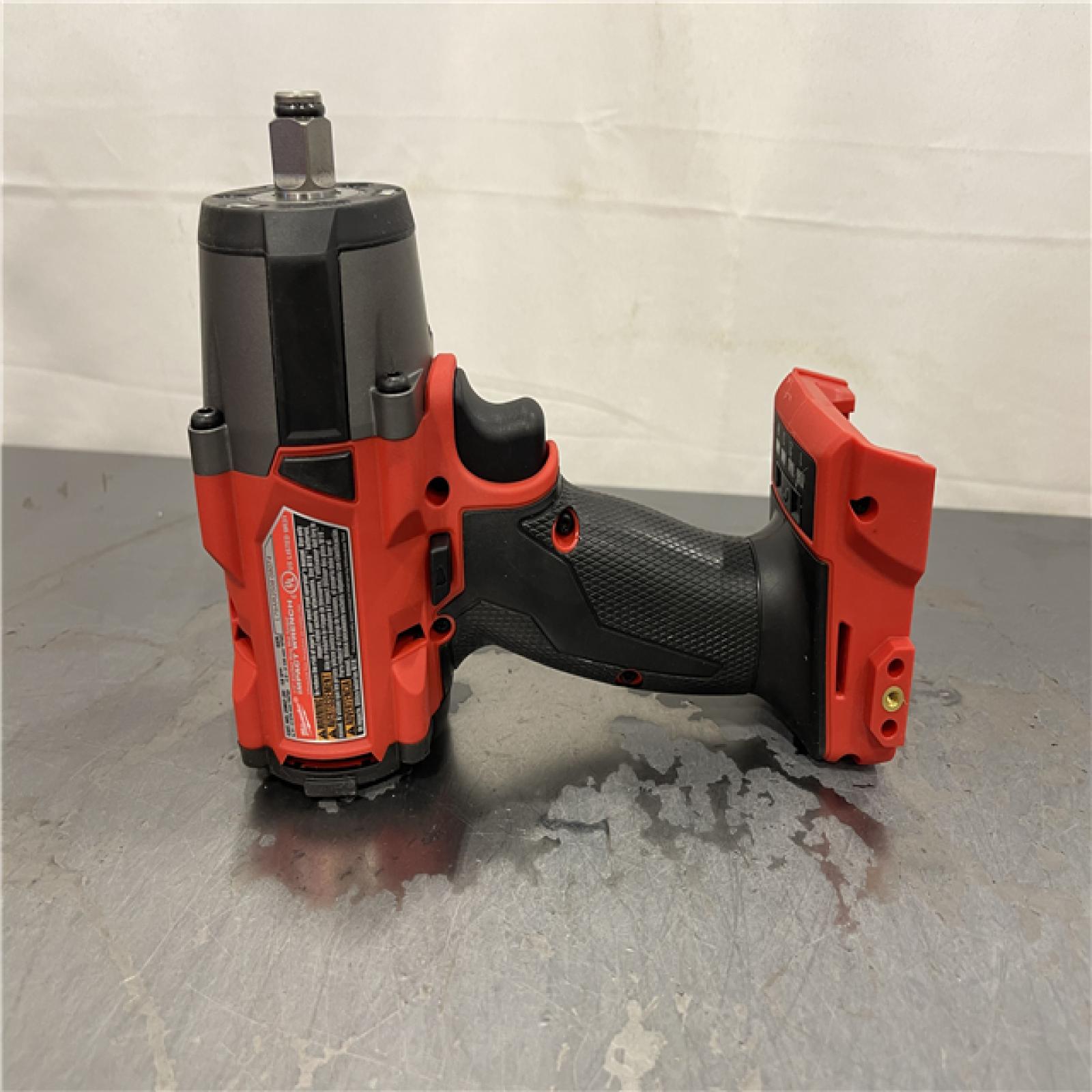 AS-IS - Milwaukee M18 FUEL Gen-2 18V Lithium-Ion Brushless Cordless Mid Torque 1/2 in. Impact Wrench w/Friction Ring