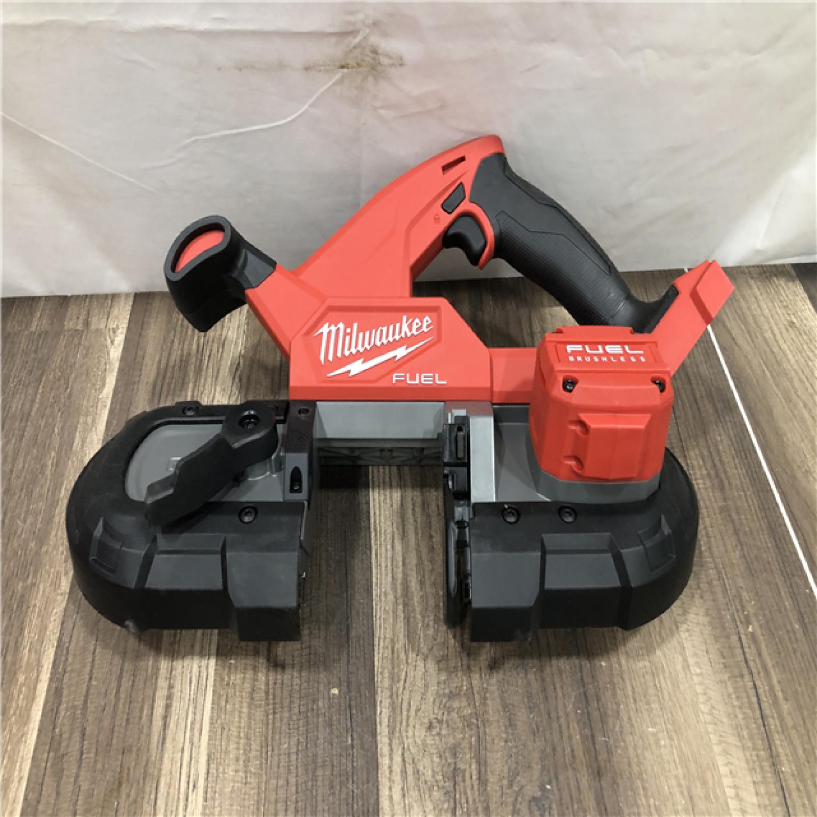 AS-IS Milwaukee FUEL 18V Lithium-Ion Brushless Cordless Compact Bandsaw (Tool-Only)