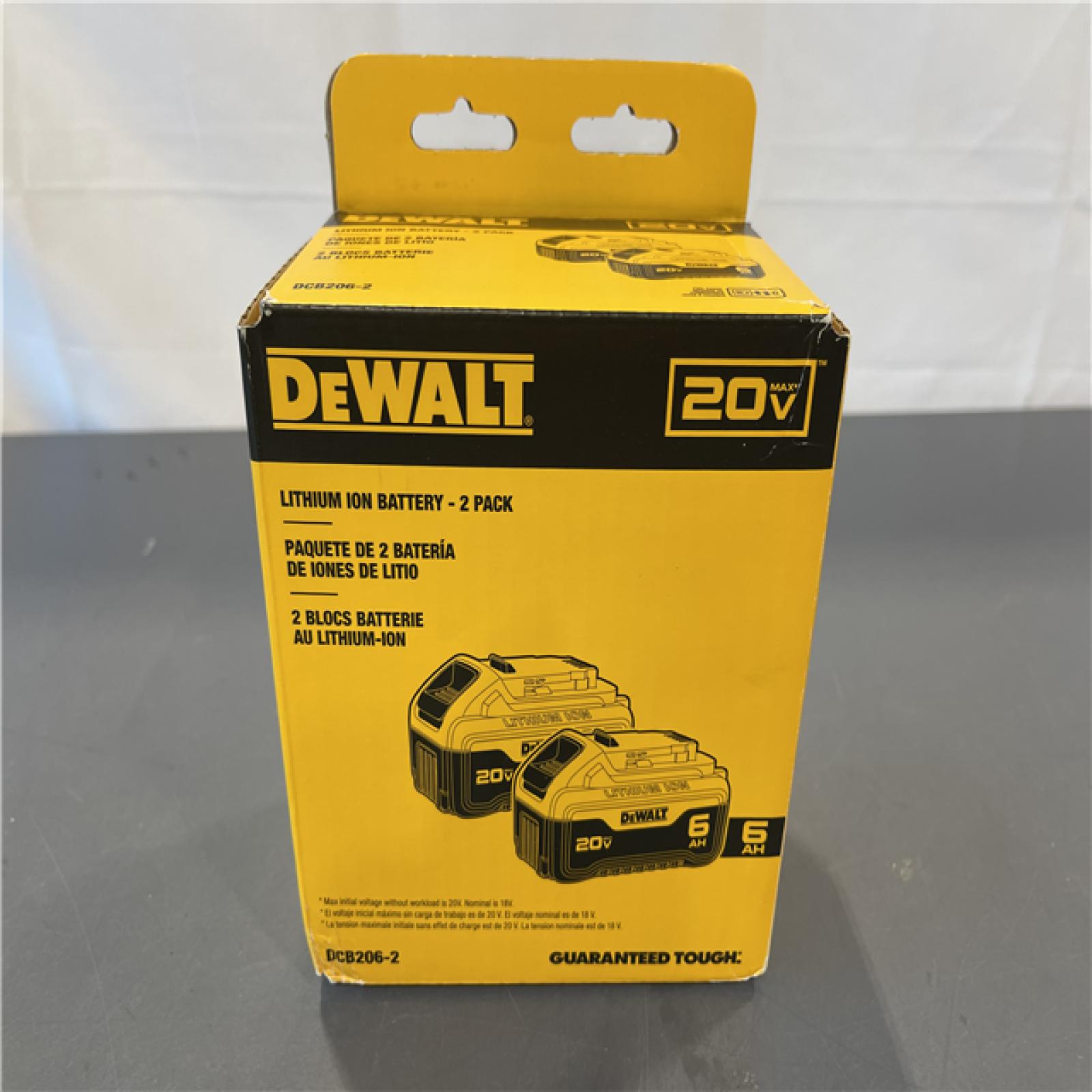 New! - DEWALT 6.0Ah 20V MAX Battery
