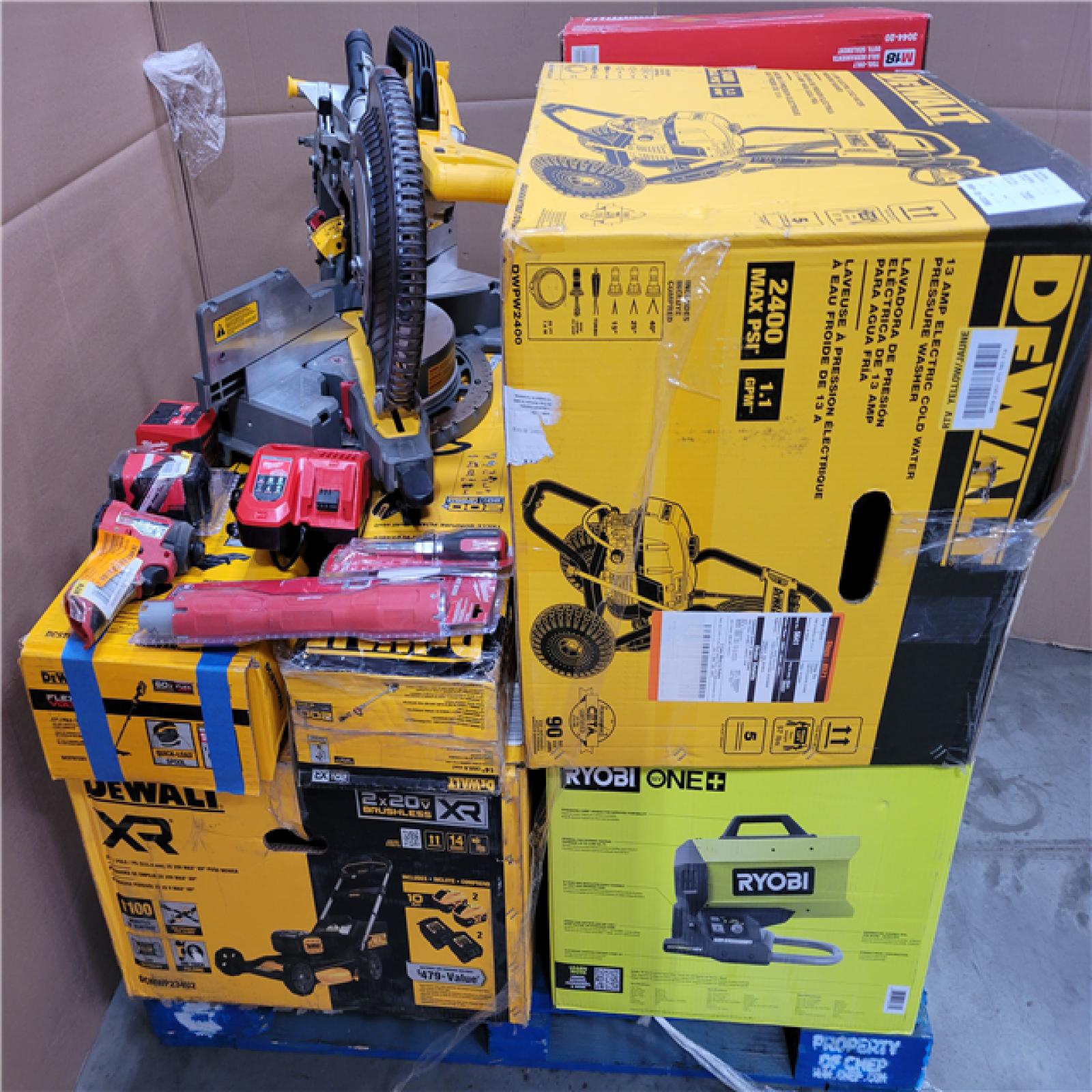 CALIFORNIA AS-IS TOOL PALLET