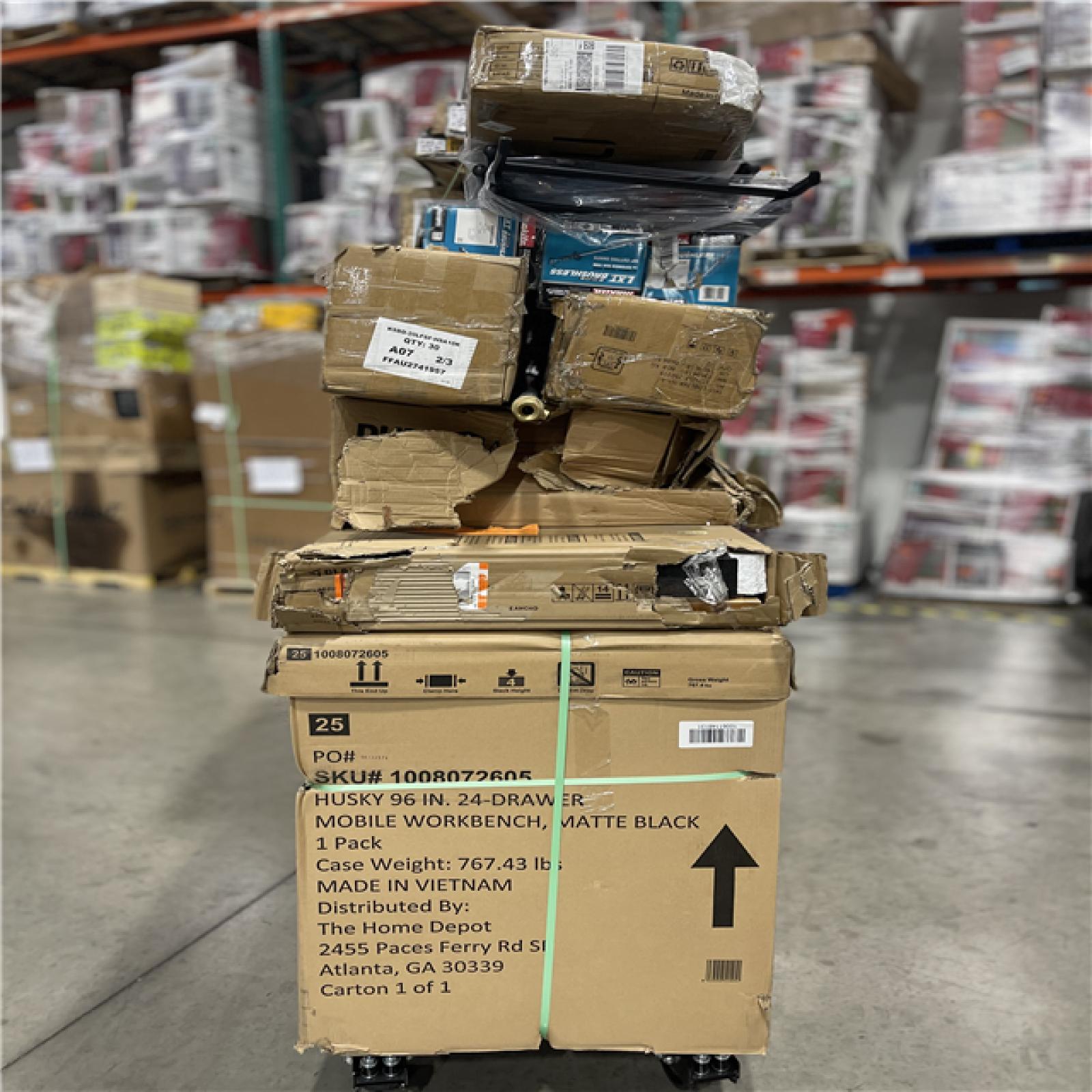 DALLAS LOCATION- AS-IS HOME IMPROVEMENT PALLET