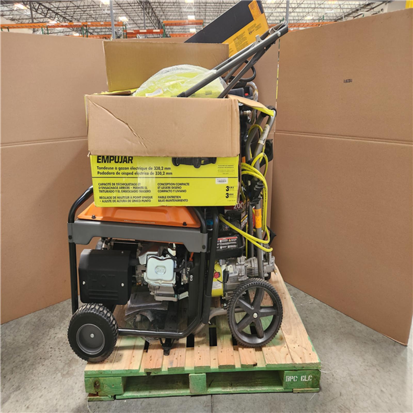 CALIFONIA  AS-IS OUTDOOR POWER EQUIPMENT