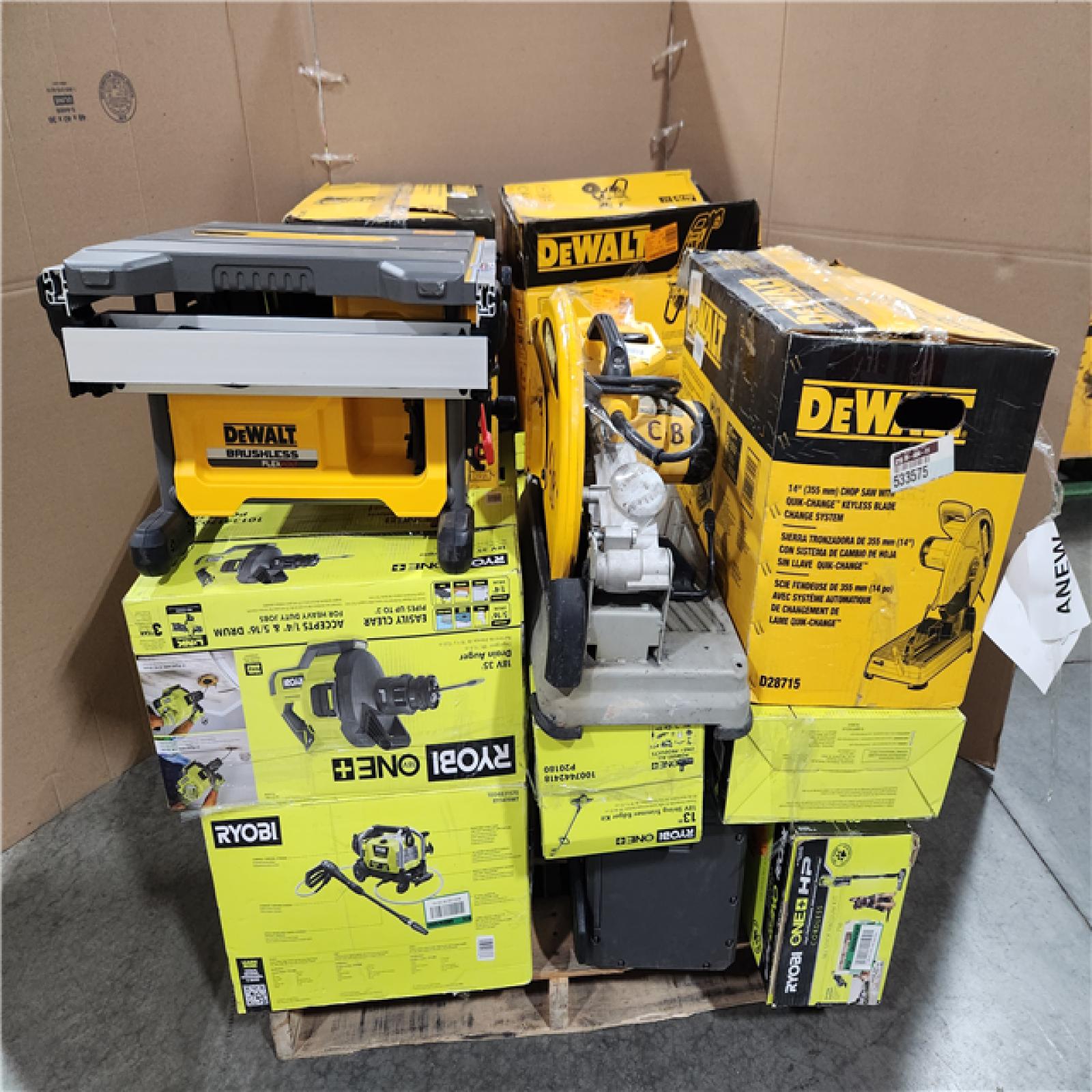 CALIFORNIA AS-IS TOOL PALLET