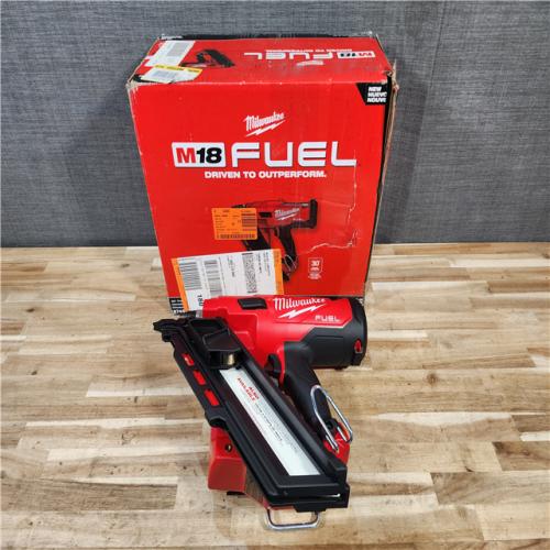 HOUSTON LOCATION - AS-IS (APPEARS LIKE NEW) Milwaukee FUEL 3-1/2 in. 18-Volt 30-Degree Lithium-Ion Brushless Cordless Framing Nailer (Tool-Only)