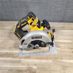 HOUSTON LOCATION - AS-IS DEWALT 20-Volt MAX 7-1/4 in. Cordless Circular Saw (Tool Only)