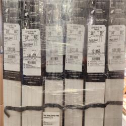 Phoenix NEW Masonite 30 in. x 80 in. 6 Panel Left-Handed Primed Composite Hollow Core Single Prehung Interior Door 4-9/16 in. Flat Jamb Pallet of 6