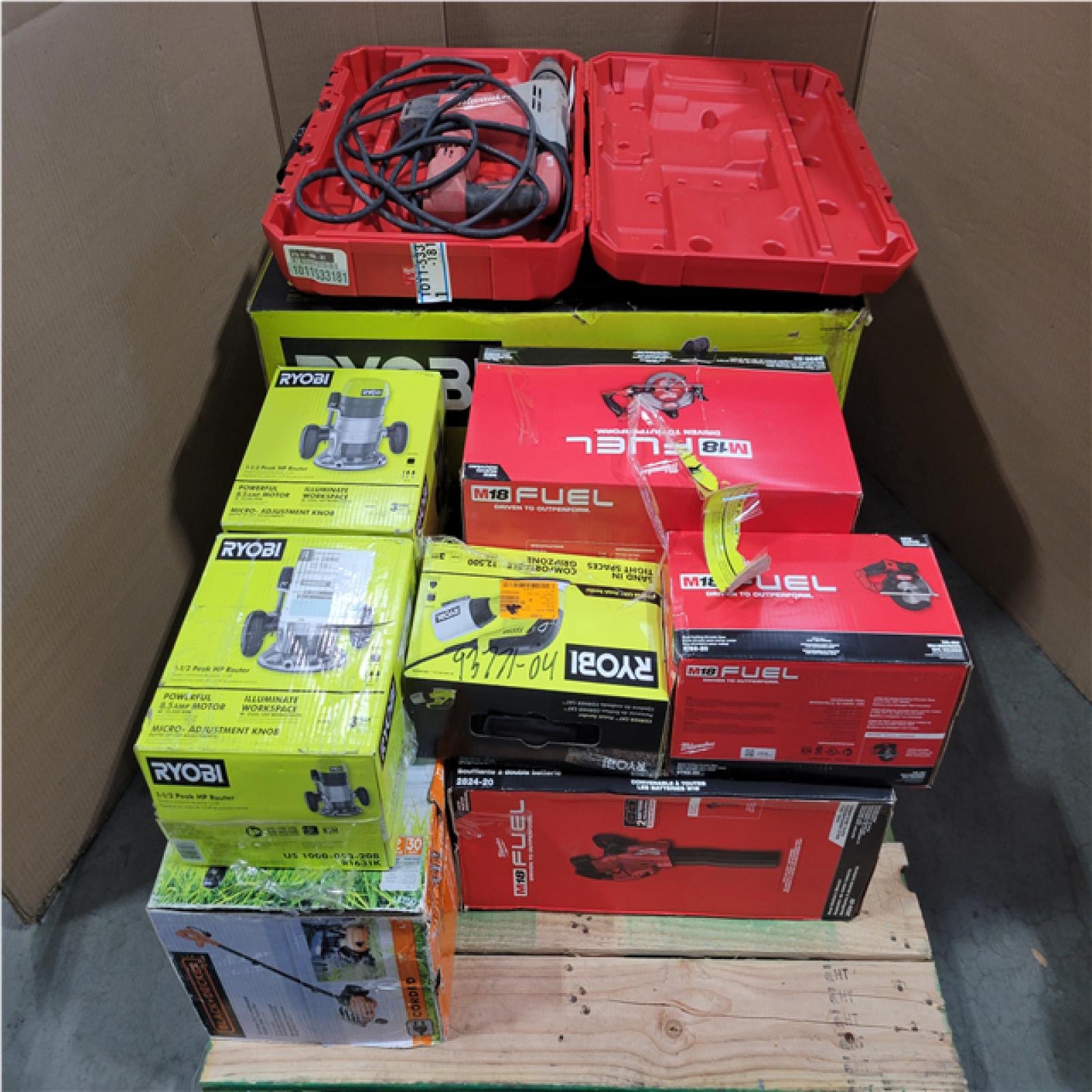 CALIFORNIA AS-IS TOOL PALLET
