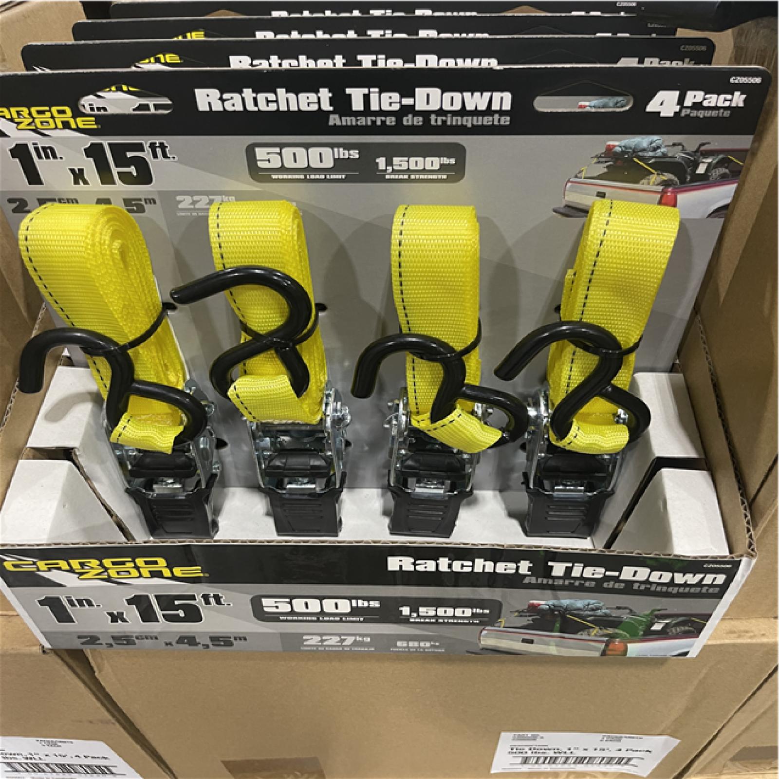 Atlanta Location New  Rachet Tie-Down 180 Units (ONe Pallet)  BL1051-9