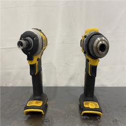 AS-IS- DEWALT ATOMIC 20-Volt MAX Lithium-Ion Cordless Combo Kit (2-Tool) with (2) 2.0Ah Batteries  Charger and Bag