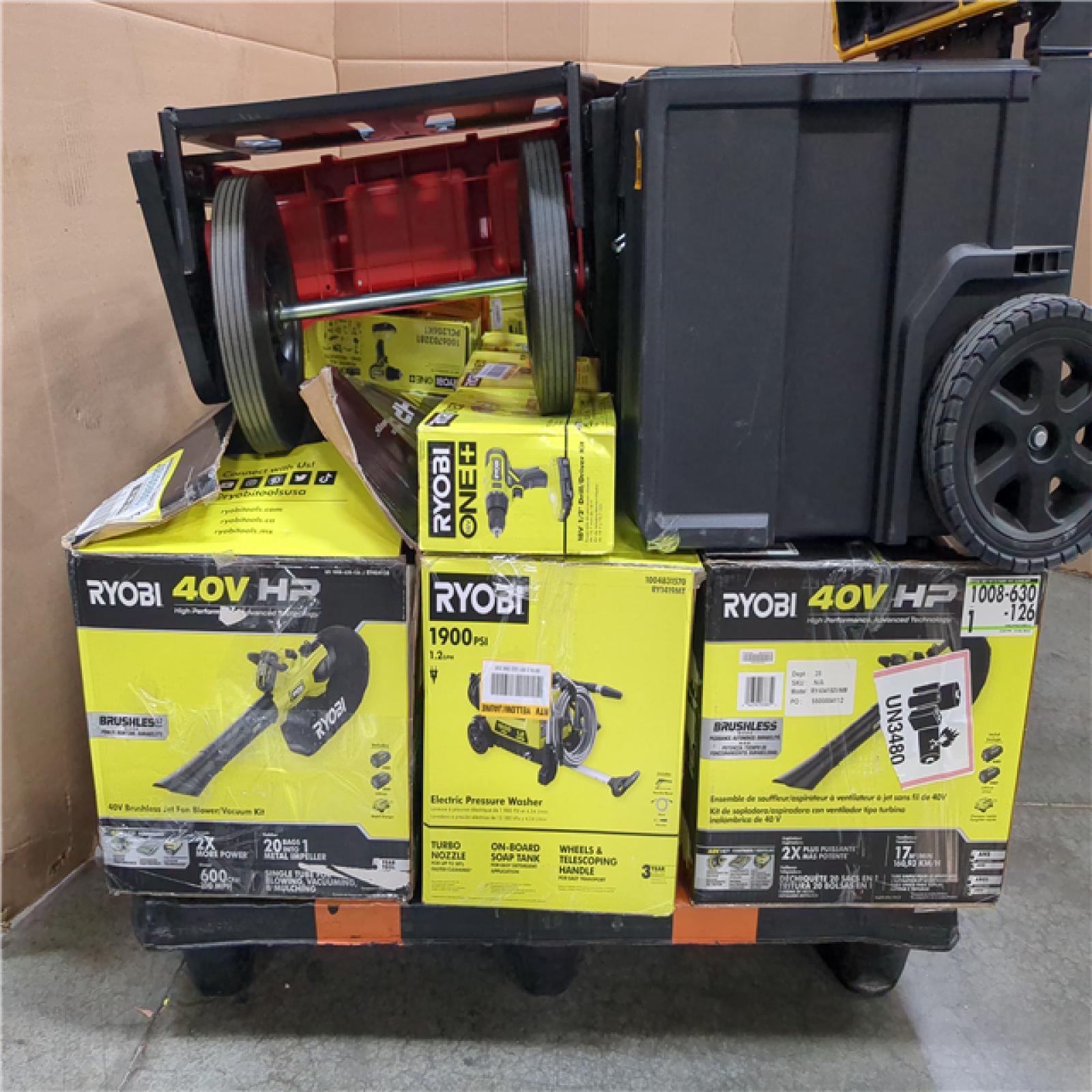 CALIFORNIA AS-IS TOOL PALLET