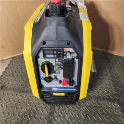 HOUSTON LOCATION - AS-IS CHAMPION 2500/1850-Watt Recoil Start Gasoline/Propane Powered Dual Fuel Inverter Generator with Quiet Technology and CO Shield