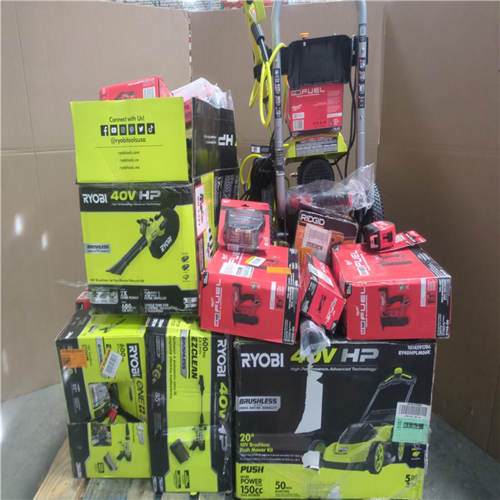 CALIFORNIA AS-IS TOOL PALLET