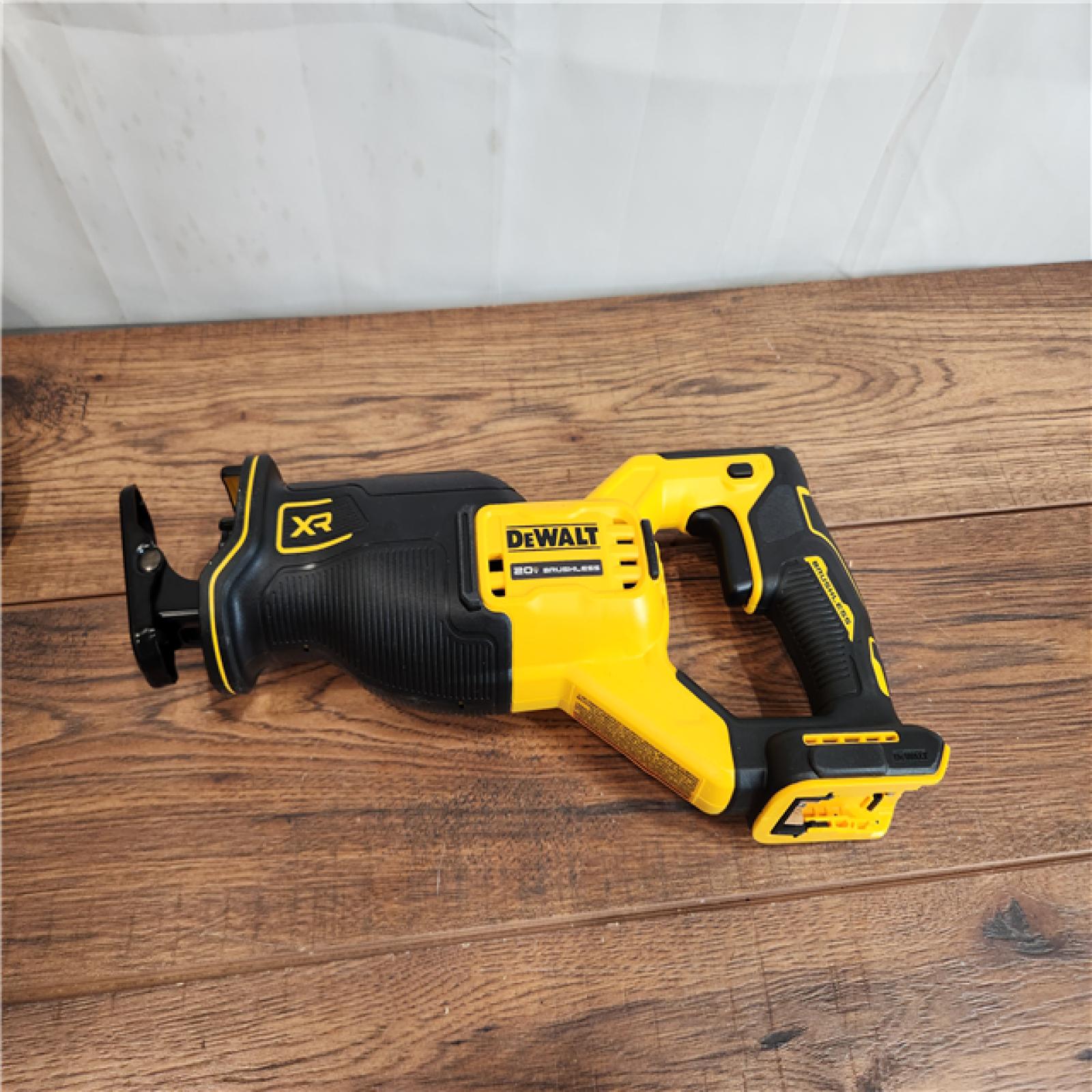 AS-IS DeWalt DCS382H1 20V MAX* XR Brushless Reciprocating Saw Kit with POWERSTACK 5.0Ah Battery