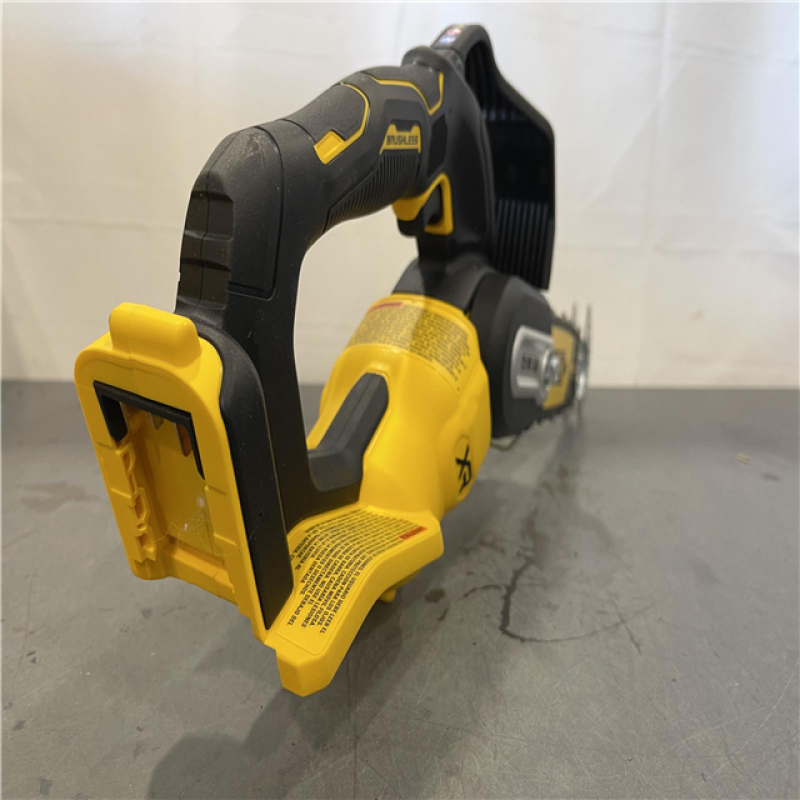 AS-IS - DEWALT 20V MAX 8 in. Brushless Cordless Battery Powered Pruning Chainsaw
