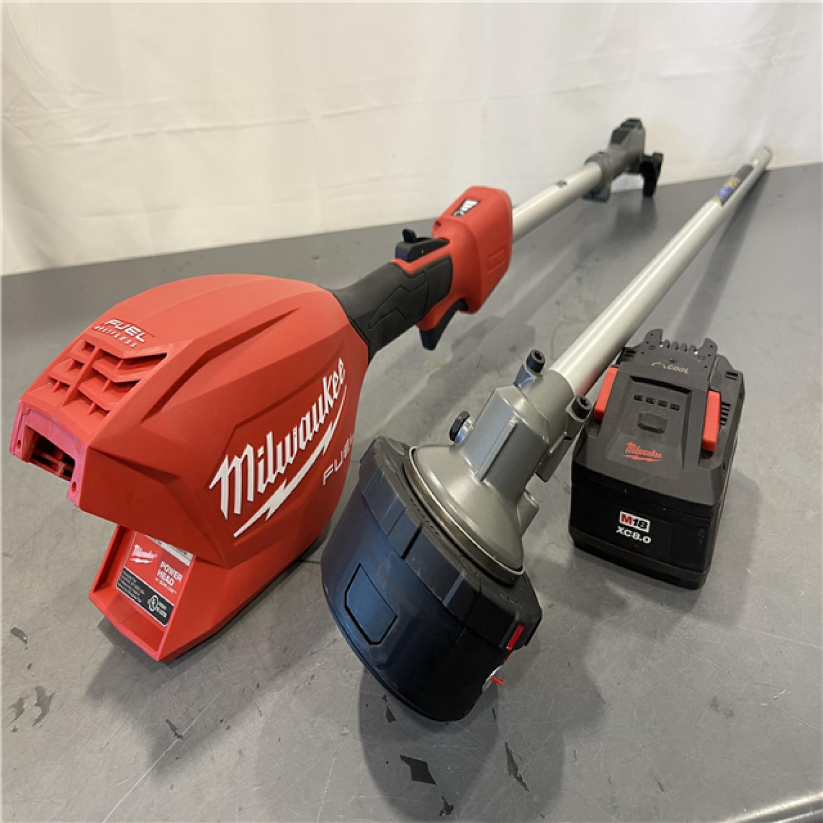 AS-IS - Milwaukee M18 FUEL 18V 16 in. Brushless Cordless Battery Powered String Trimmer Kit W/QUIK-LOK
