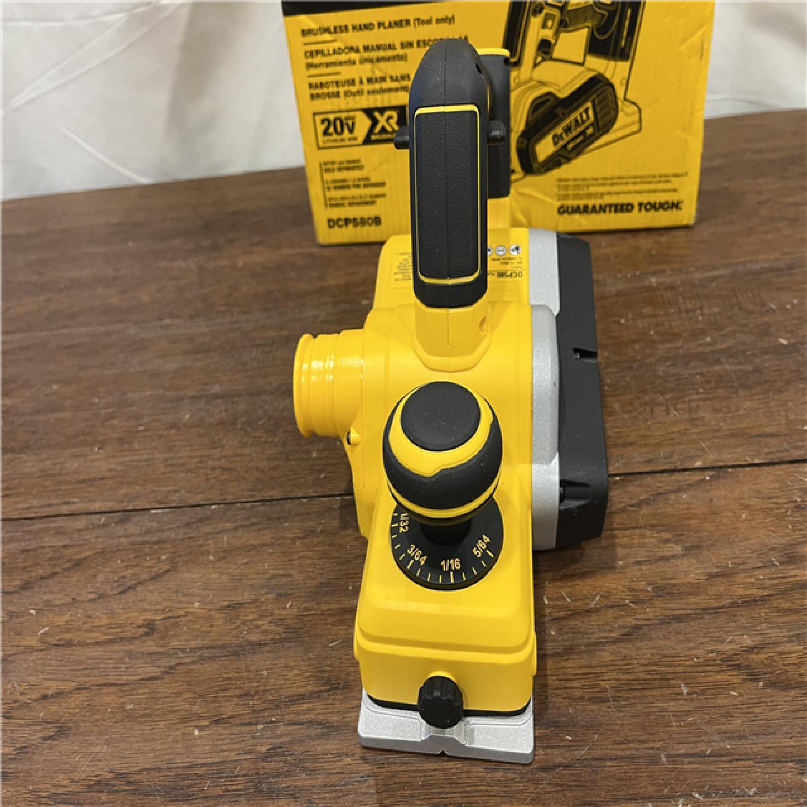 AS-ISDEWALT DCP580B 20V MAX Lithium Ion Brushless Planer