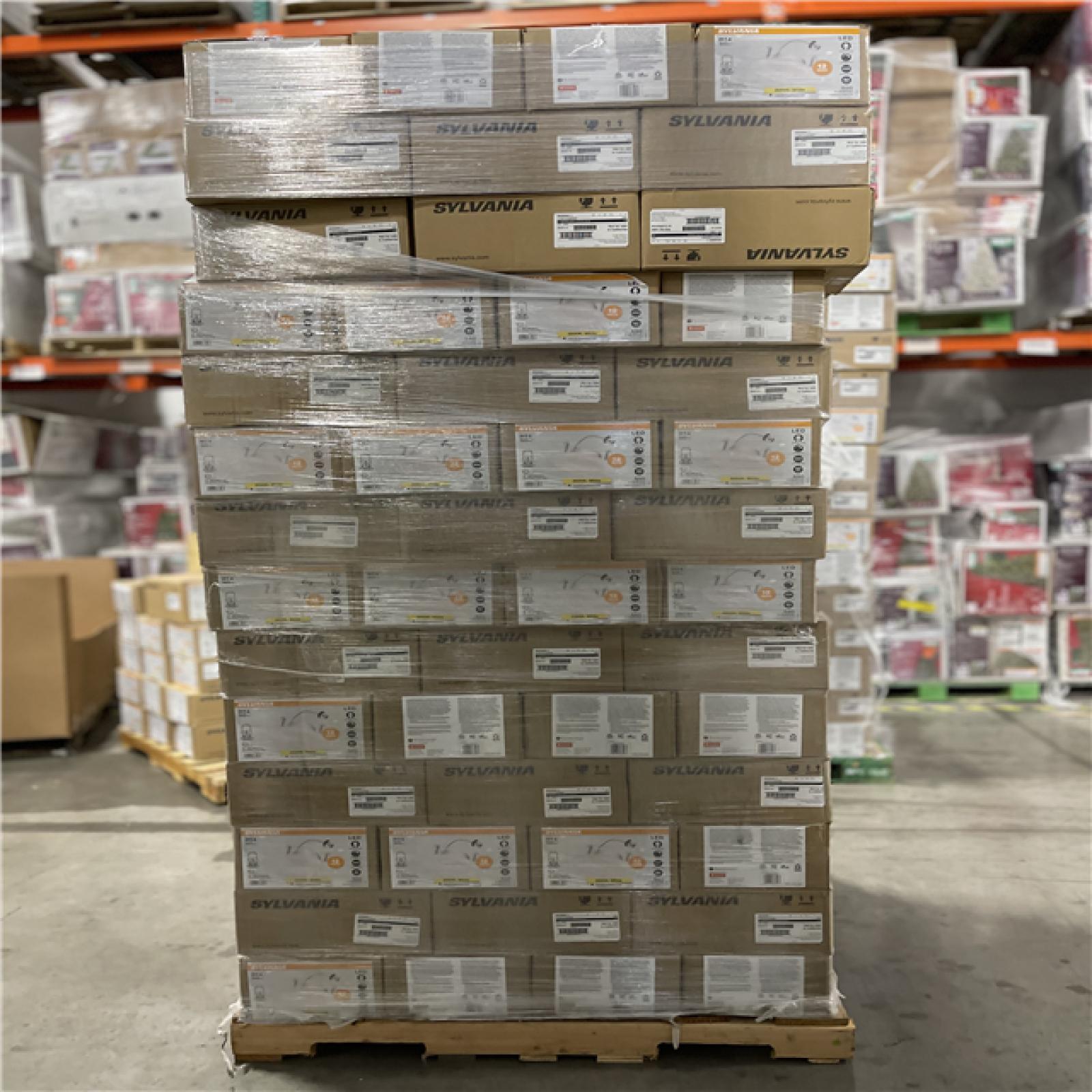 DALLAS LOCATION - Integrated LED 4 in. Retro Fit 3000K 550 Lumen Dimmable Recessed Light White  Wet Rated (12-Pack) PALLE-(140 CASES)