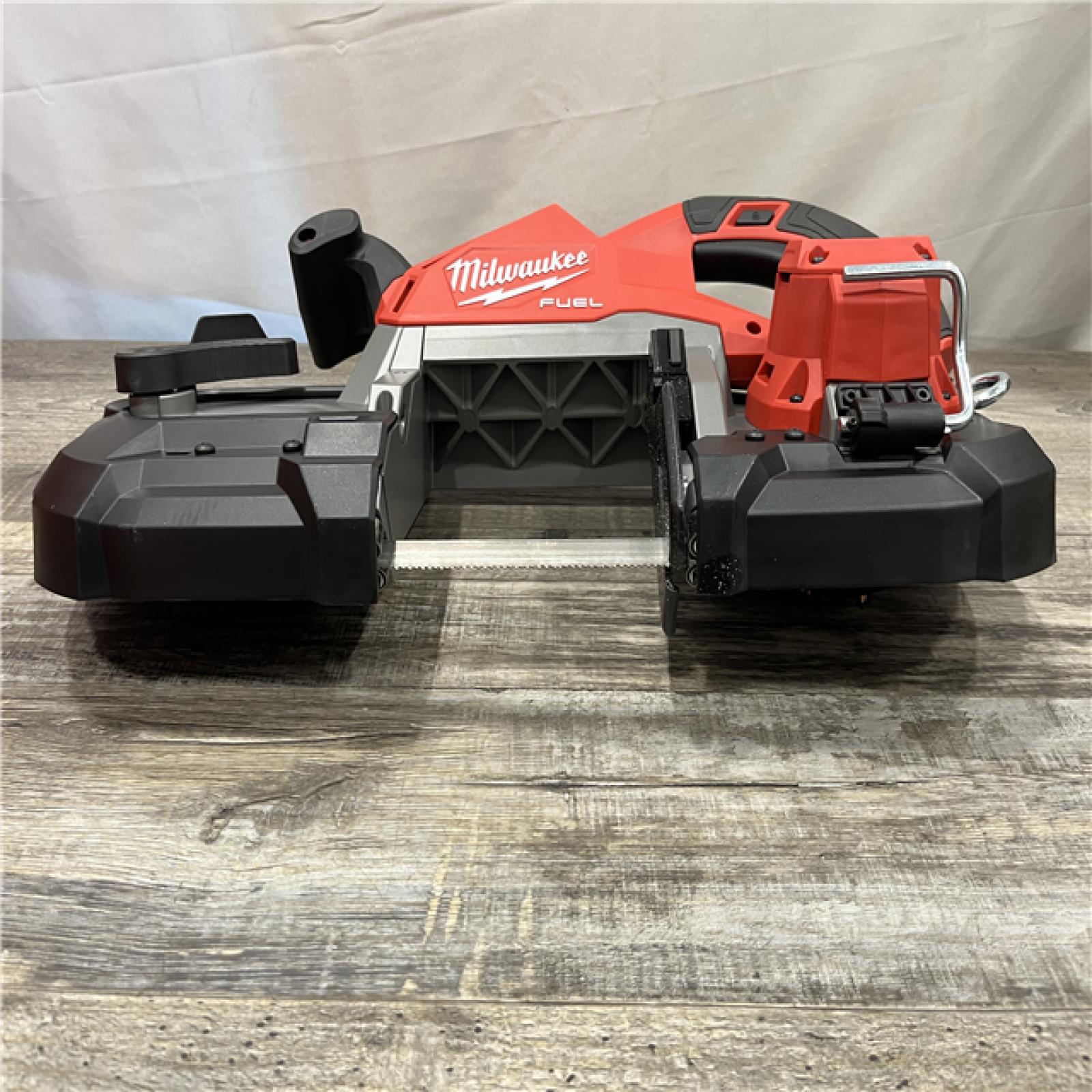 AS-IS Milwaukee FUEL 18V Lithium-Ion Brushless Cordless Deep Cut Band Saw (Tool-Only)