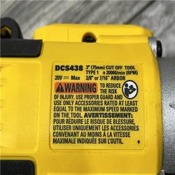 AS-IS DEWALT 20V XR Cordless 3 in. Cut-Off Tool (Tool Only)