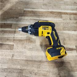 Houston Location AS-IS DEWALT XR 20V MAX Lithium-Ion Cordless Brushless Screw Gun (Tool Only)