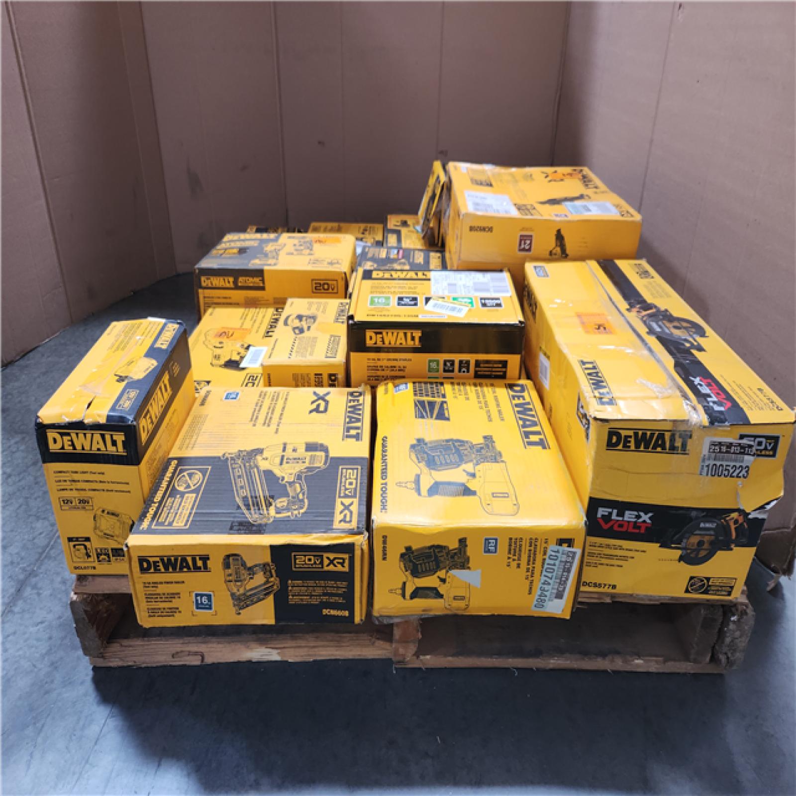 CALIFORNIA AS-IS TOOL PALLET