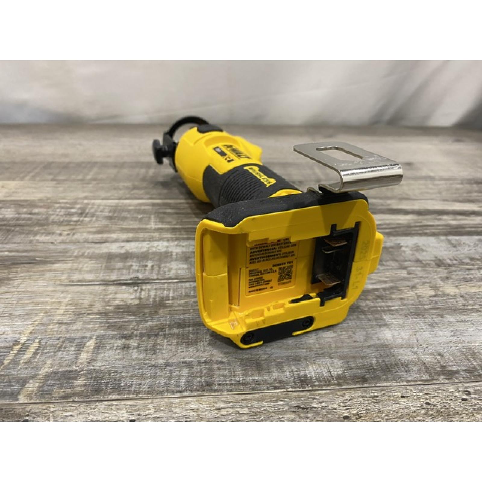 AS-IS DEWALT XR 20V Lithium-Ion Cordless Rotary Drywall Cut-Out Tool (Tool Only)