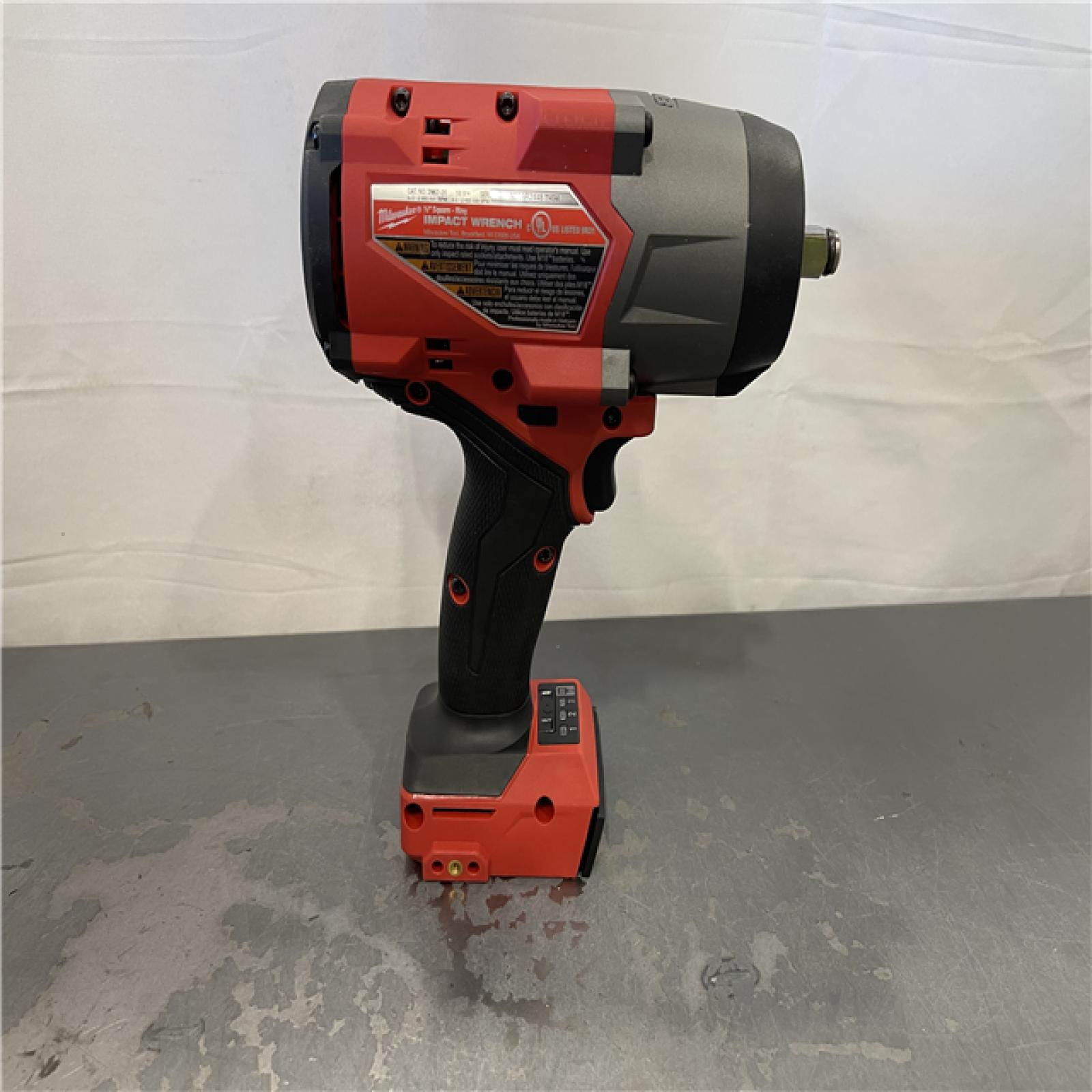 AS-IS - Milwaukee M18 FUEL 18V Lithium-Ion Brushless Cordless 1/2 in. Impact Wrench with Friction Ring