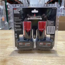 NEW! - Milwaukee M12 12-Volt Lithium-Ion XC Extended Capacity 3.0 Ah Battery Pack