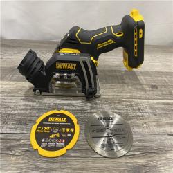 AS-IS DEWALT 20V XR Cordless 3 in. Cut-Off Tool (Tool Only)