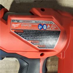 HOUSTON LOCATION - AS-IS MILWAUKEE FUEL 18-Volt Lithium-Ion Brushless Cordless 18-Gauge 1/4 in. Narrow Crown Stapler (Tool-Only)