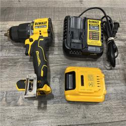AS-IS DEWALT ATOMIC 20V Cordless 1/2 in. Compact Hammer Drill Kit