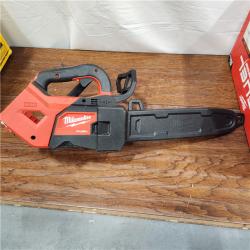 AS-IS Milwaukee 18V FUEL 14  Top Handle 18-Volt Lithium-Ion Brushless Electric Cordless Chainsaw (Tool-Only)