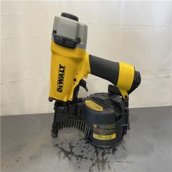 AS-IS - DEWALT Pneumatic 15-Degree Coil Corded Siding Nailer