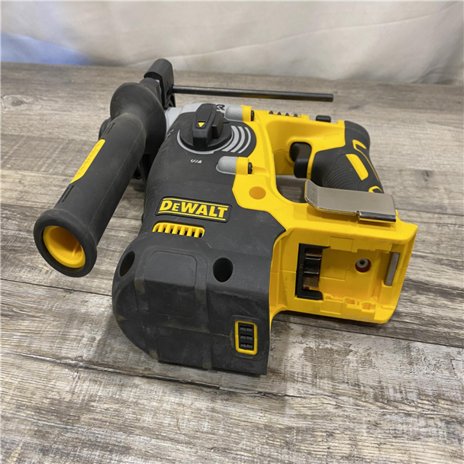 AS-IS DEWALT 20V MAX XR Cordless Brushless 1 in. SDS Plus L-Shape Rotary Hammer (Tool Only)