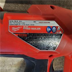 HOUSTON LOCATION - AS-IS Milwaukee M18 FUEL 18 Gauge Brad Nailer (TOOL ONLY)