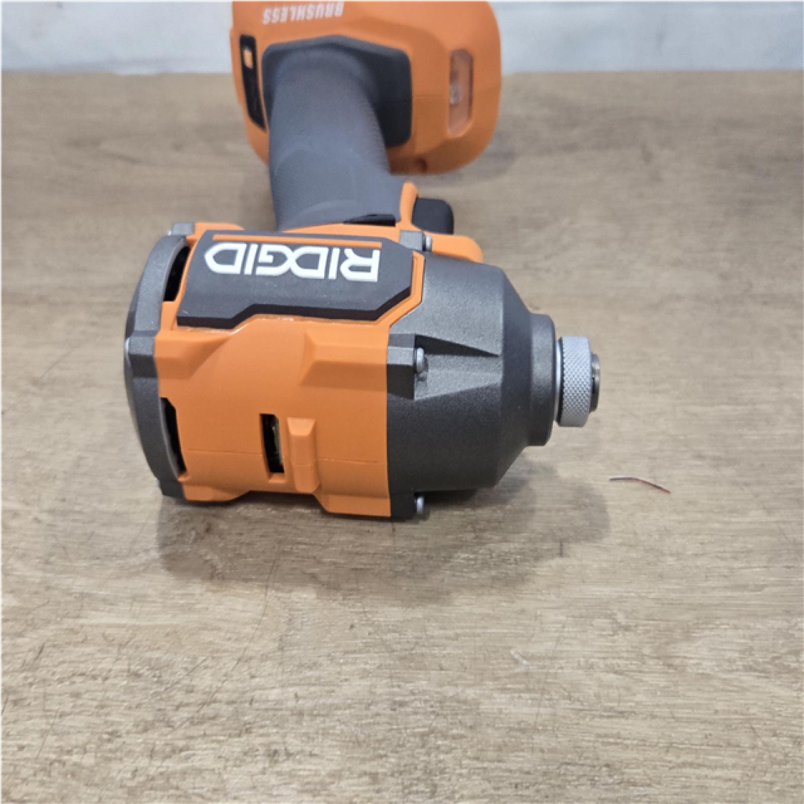 AS-IS RIDGID 18V Brushless Cordless 2-Tool Combo Kit