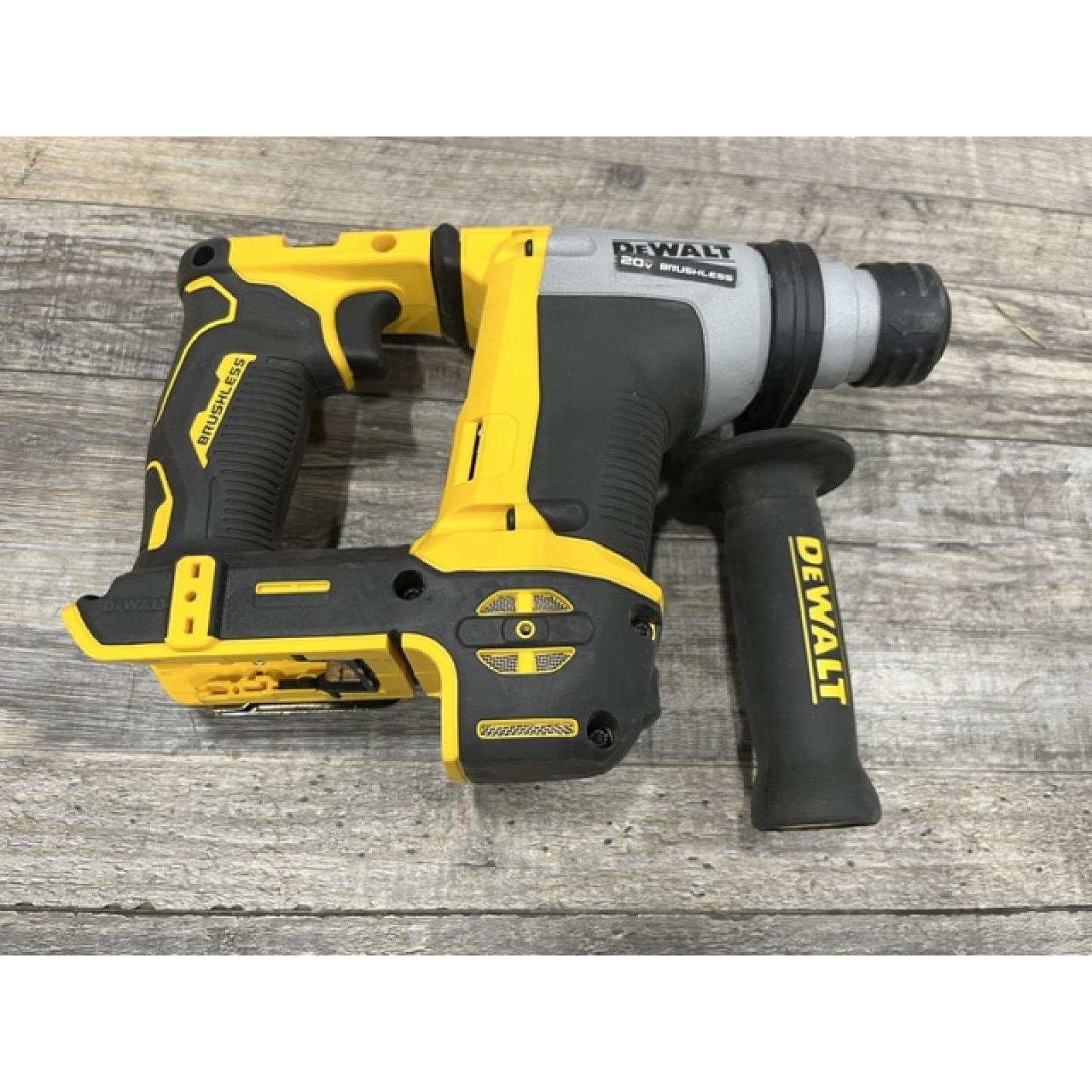 AS-IS DEWALT ATOMIC 20V MAX Cordless Brushless Ultra-Compact 5/8 in. SDS Plus Hammer Drill (Tool Only)