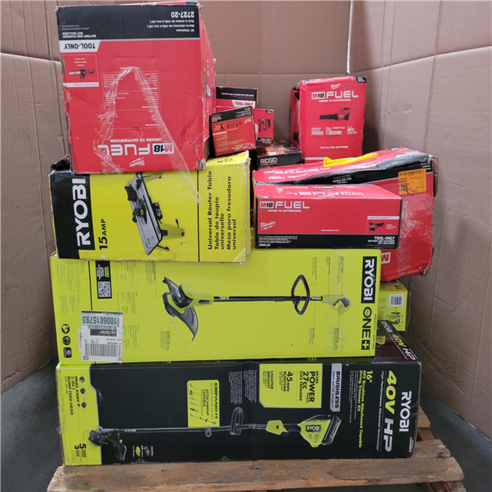 CALIFORNIA AS-IS TOOL PALLET