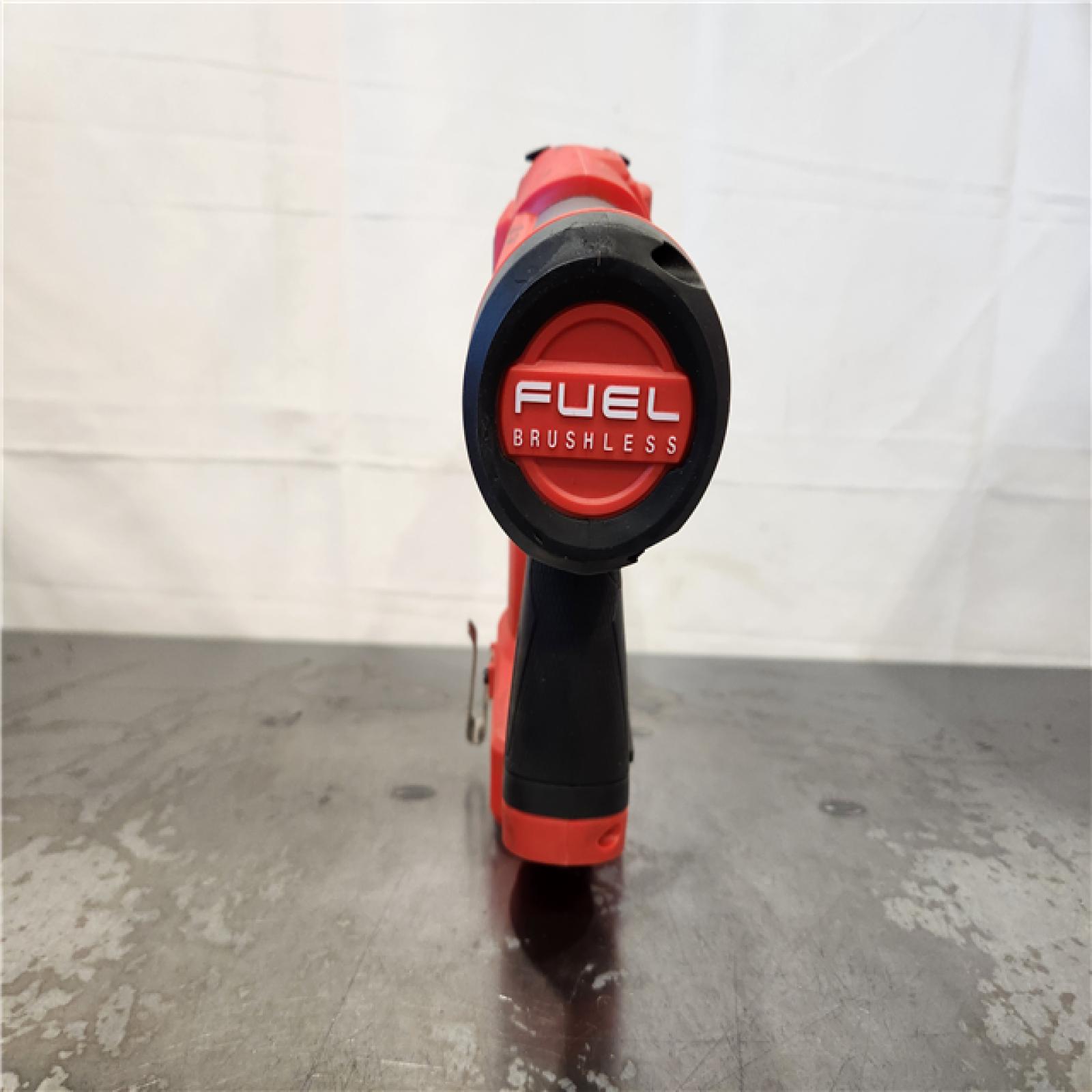 AS-IS- M12 FUEL 12-Volt Lithium-Ion Brushless Cordless 18-Guage Compact Brad Nailer (Tool Only)