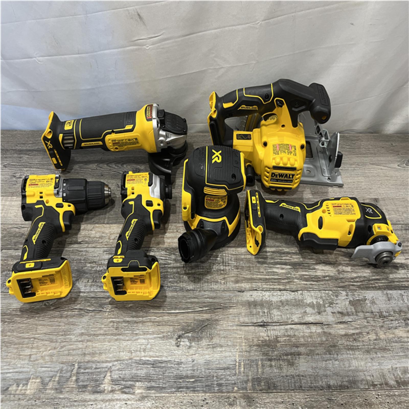 AS-IS DEWALT 20-Volt MAX ToughSystem Lithium-Ion 6-Tool Cordless Combo Kit