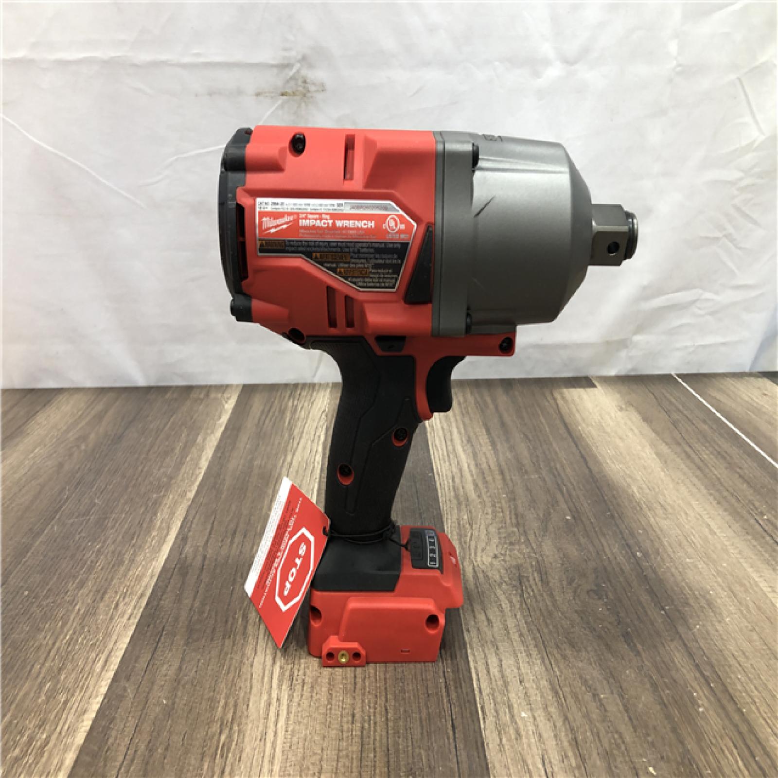 AS-IS Milwaukee FUEL ONE-KEY 18V Lithium-Ion Brushless Cordless 3/4 in. Impact Wrench with Friction Ring (Tool-Only)