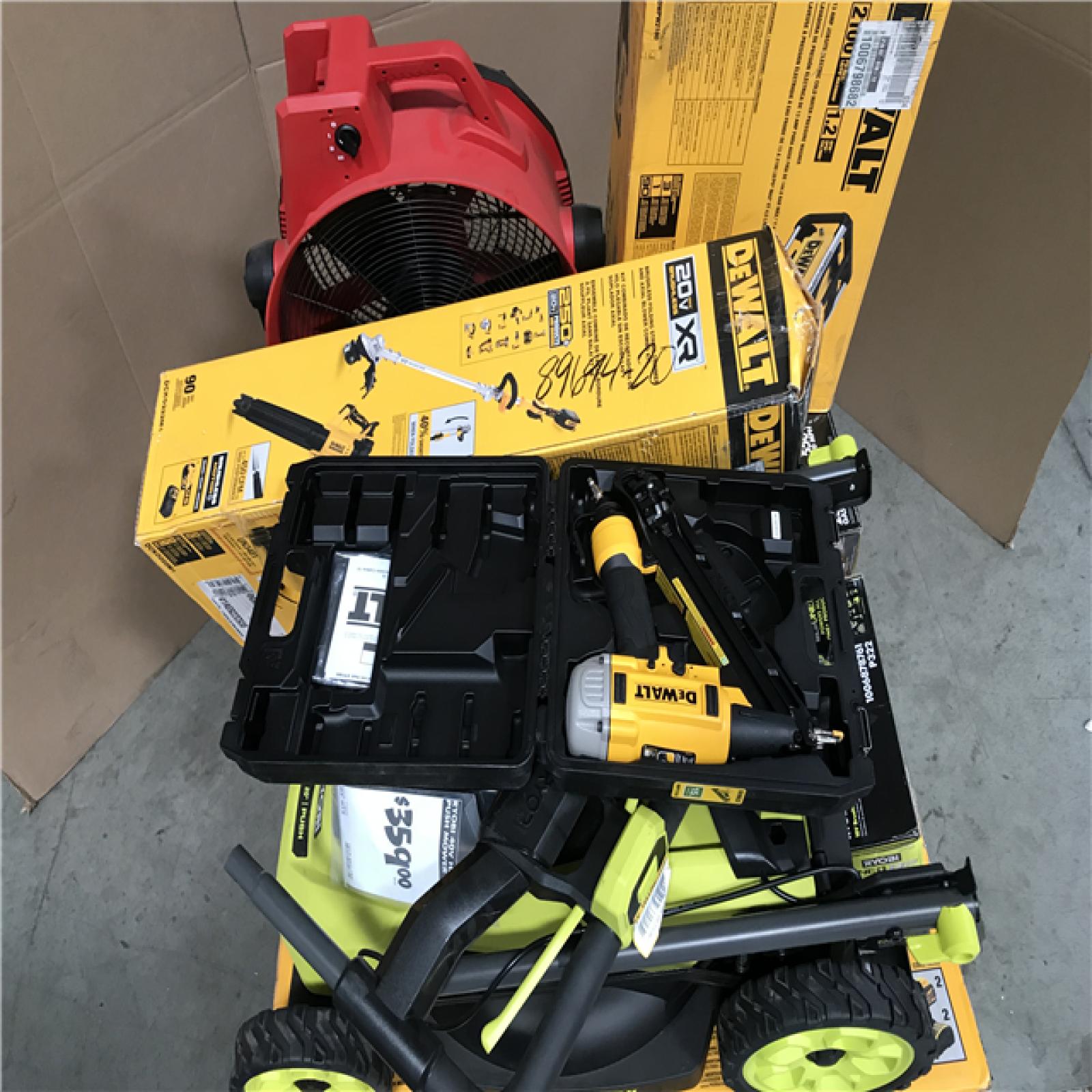 CALIFORNIA AS-IS TOOL PALLET