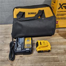 HOUSTON LOCATION - AS-IS DeWALT DCN681D1 20V MAX 18ga Cordless Brushless Narrow Crown Stapler Kit w/ BATTERY & CHARGER