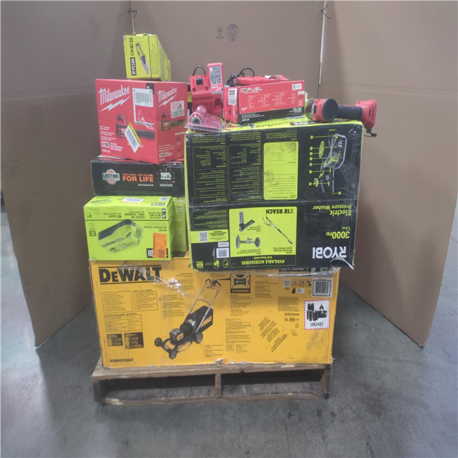 CALIFORNIA AS-IS TOOL PALLET