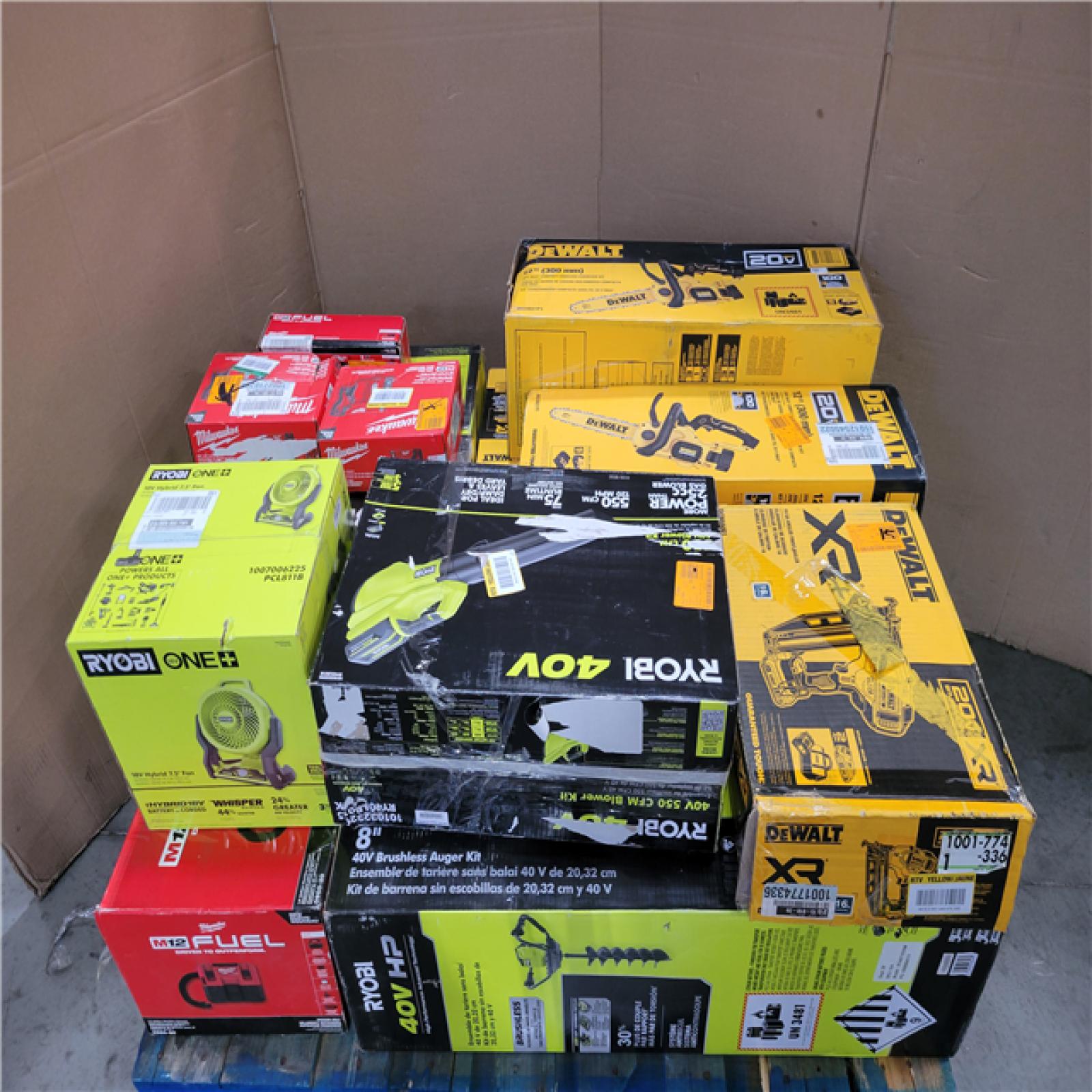 CALIFORNIA AS-IS TOOL PALLET