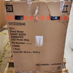 HOUSTON LOCATION - AS-IS DEAD WATER GIANT SIZED ANIMATED PIRATE SHIP