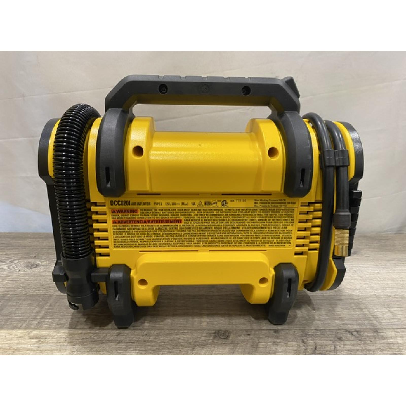 AS-IS DEWALT 20V MAX Cordless Electric Portable Inflator (Tool Only)